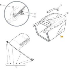 PACK DE IBR.DELTA NT LONA NEGRA STIGA'17 ORIGINAL STIGA - 181102333/1