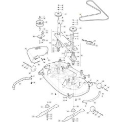 REINFORCED V-BELT A84 MTR108SD ORIGINAL STIGA - 135062028/0 | Newgardenstore.eu