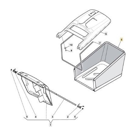 WIP LAM. LEINWAND-PAKET. STIGA ORIGINAL STIGA - 181102332/0 | Newgardenstore.eu