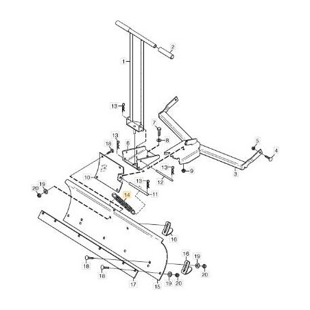 RESSORT STIGA ORIGINAL - 1319-0688-01 | Newgardenstore.eu