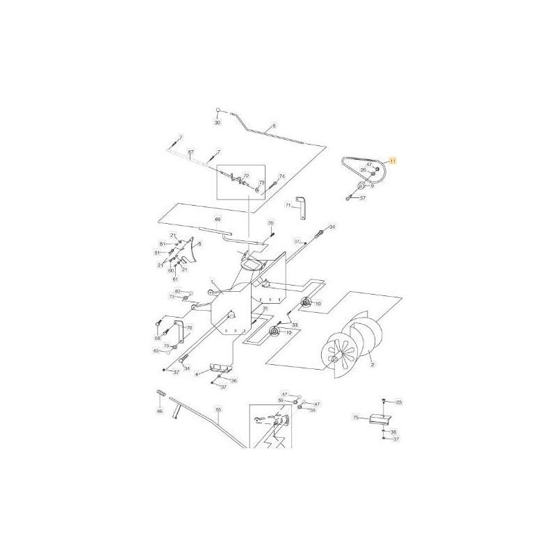 ORIGINAL STIGA DRIVE CHAIN ??- 1319-1890-01