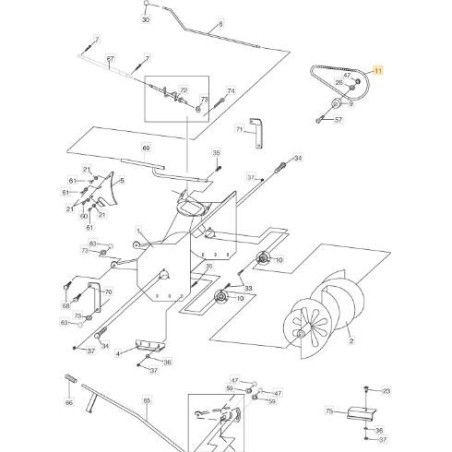 ORIGINAL STIGA DRIVE CHAIN ??- 1319-1890-01 | Newgardenstore.eu