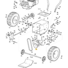 Pistola a grilletto T5 ORIGINALE STIGA - 1500-9002-01