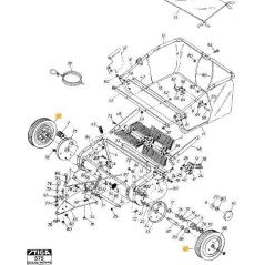 RAD FÜR RASENBESEN 30 ORIGINAL STIGA - 1319-2578-01