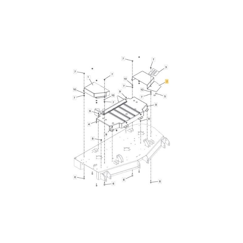 ORIGINAL STIGA LEFT BELT PROTECTION - 118830880/0