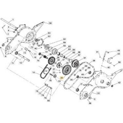 CORONA Z68 ORIGINAL 2nd GEAR DRIVE WHEEL STIGA - 118800348/0