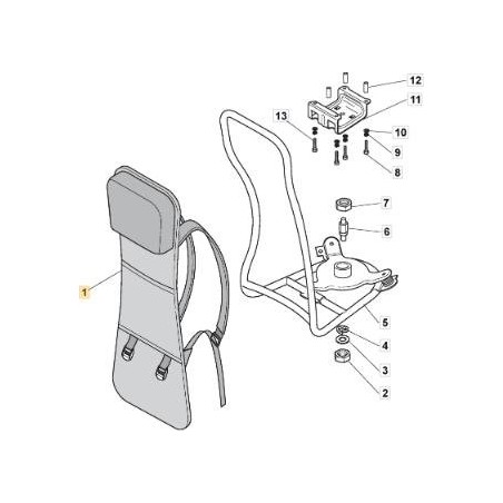 SAC À DOS ORIGINAL STIGA - 118802517/0 | Newgardenstore.eu