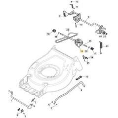 TRAKTION GR. DIFA HUNDEKUPPLUNG MONO x CP1 ORIGINAL STIGA – 181003140/0 | Newgardenstore.eu