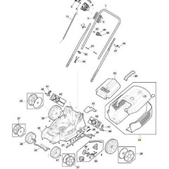 KIT SACCO E 340 Li 40 ORIGINALE STIGA - 118811048/0
