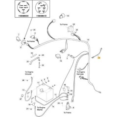 ORIGINAL STIGA ELEKTROMAGNETISCHES KUPPLUNGSKABEL – 118830348/0