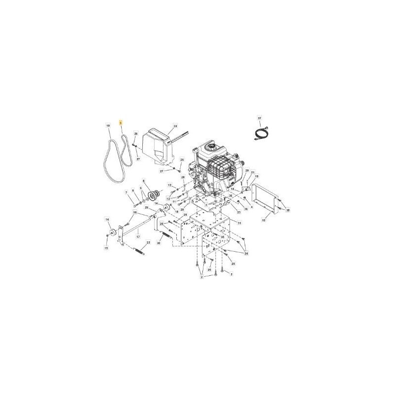 ANTRIEBSRIEMEN 3L 25,65 ORIGINAL STIGA - 1812-2219-01