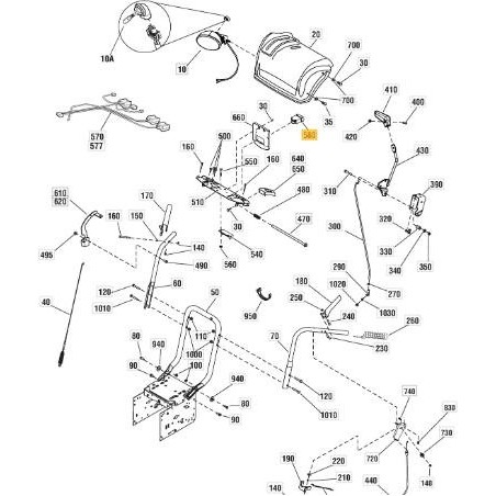 INTERRUTTORE ORIGINALE STIGA - 1812-2714-01 | Newgardenstore.eu