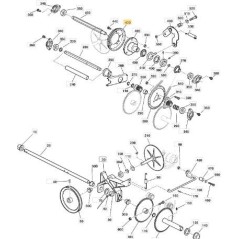 DISCO DE EMBRAGUE ORIGINAL STIGA - 1812-2872-01