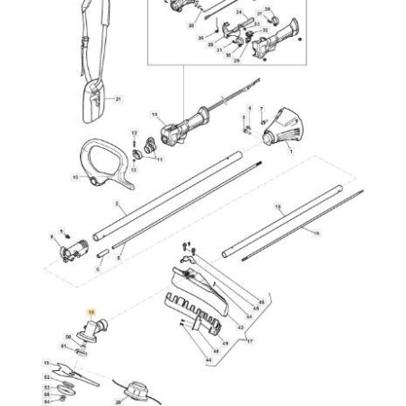 SCATOLA INGRANAGGIO ORIGINALE STIGA - 118801184/0 | Newgardenstore.eu
