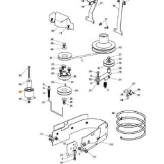 VORDERE GALOP.RIEMENSCHEIBE TC/MP ZNB ORIGINAL STIGA - 125601600/0 | Newgardenstore.eu