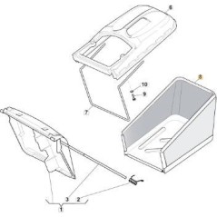 BOLSA DE LONA HÍBRIDA WIP ALL.STIGA '14 ORIGINAL STIGA - 181102334/0 | Newgardenstore.eu