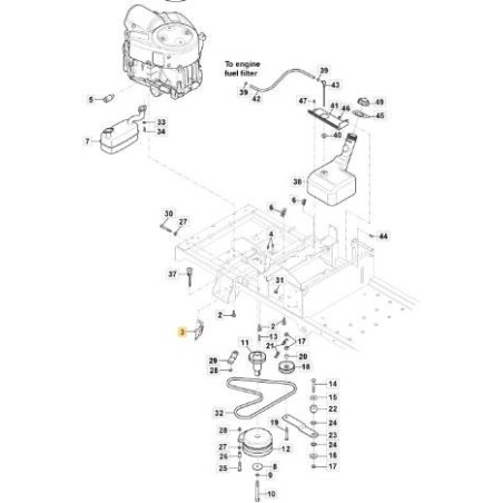 ORIGINAL STIGA ACCELERATOR CABLE - 118830167/0 | Newgardenstore.eu