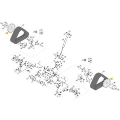 PIGNON DE VOIE SNTH 760 ORIGINAL STIGA - 323680500/0