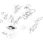 PLATEFORME PRINCIPALE ER1-2 NCS8000N ORIGINAL STIGA - 327110593/0