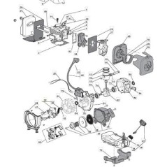 CLUTCH FR66843A - ORIGINAL STIGA REFILL - 183215004/0
