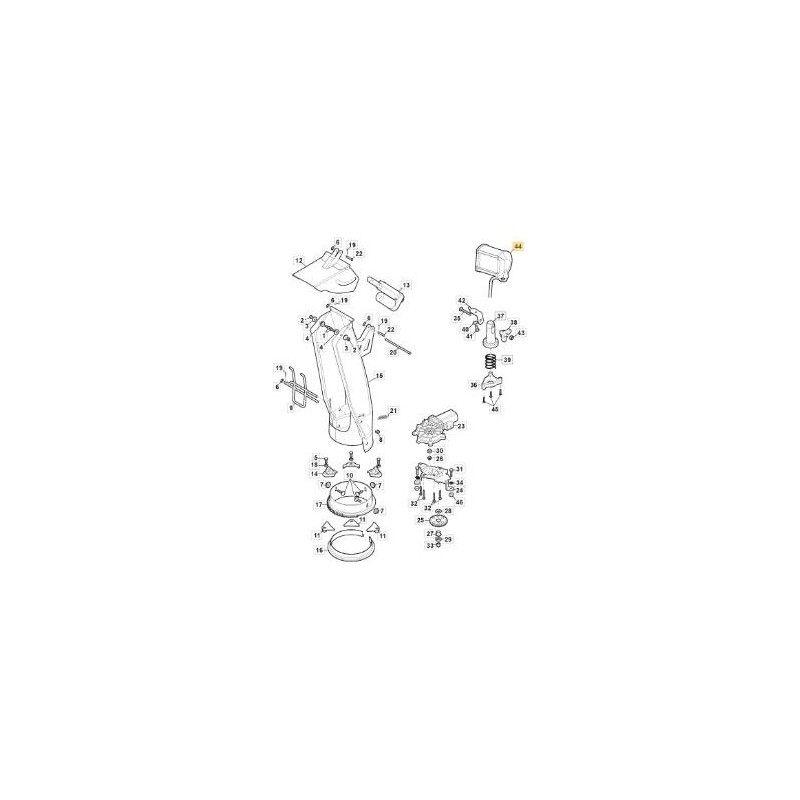 PHARE CHASSE-NEIGE ORIGINAL STIGA LED - 183180000/0
