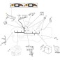 Electronic board CASTELGARDEN tractor TCX HIGH END WITHOUT E.D 039915