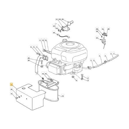 SCHUTZ STILLE. ZNN TC B&S 13-15-17 ORIGINAL STIGA - 382598009/2 | Newgardenstore.eu