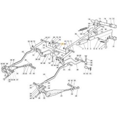 AXLE LIFTING KIT PLATE TC 10/11 ZNB ORIGINAL STIGA - 382000585/0