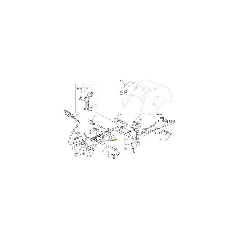 ASTA KIT FRENO NJ92 HY TT ORIGINALE STIGA - 382000542/1