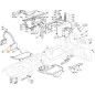 CENTRO RINFORZO. TELAIO TC VNN 10/11 ORIGINALE STIGA - 382650045/0