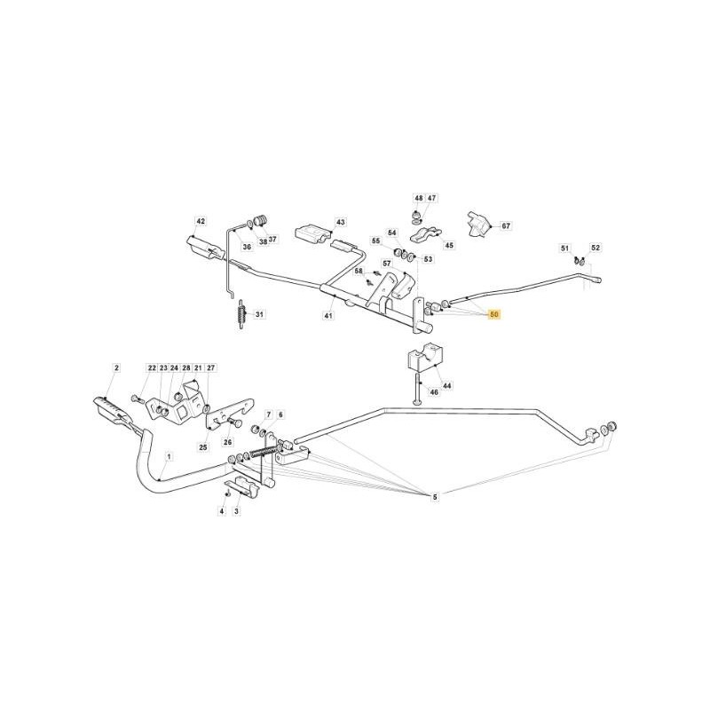 CANNE ADVANCE TC SD HYG ORIGINE STIGA - 382000681/0