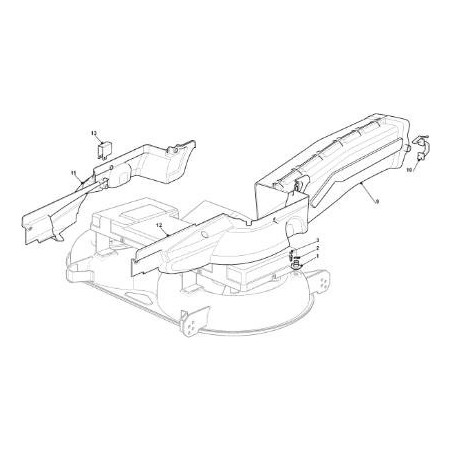 OUTPUT CONVEYOR KIT TC HE ORIGINAL STIGA - 382108017/0 | Newgardenstore.eu