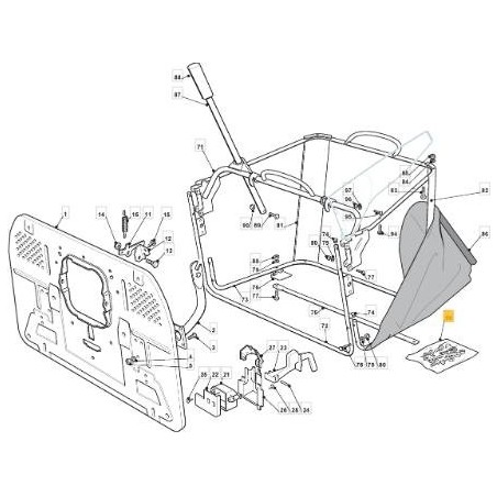 EQUIPMENT ORIGINAL STIGA TX-THX S/S BAG SCREWS - 382180037/3 | Newgardenstore.eu