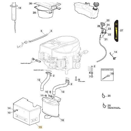 PROTECTION SILENCE. CTF MP-SD ST V-TWIN ORIGINAL STIGA - 382598077/1 | Newgardenstore.eu