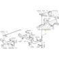 GRUPPO LEVA SOLLEVAMENTO PIATTO KIT ORIGINALE STIGA - 382300002/1