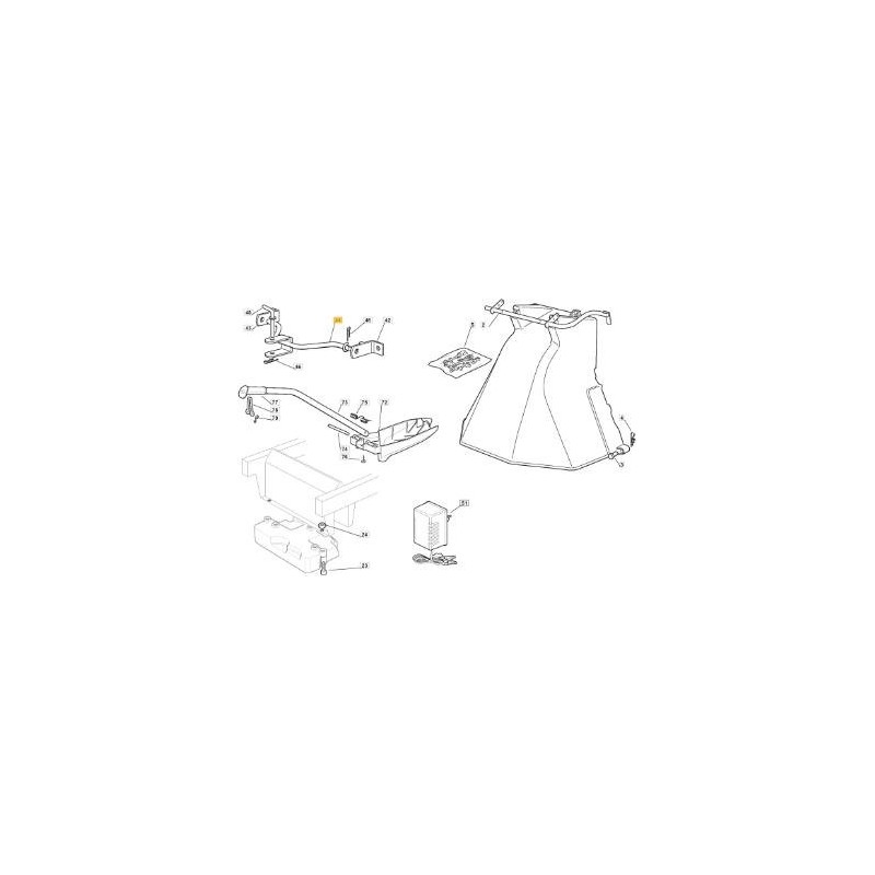 ENGANCHE DE REMOLQUE ZNN/CTF NJ 102 10/11 ORIGINAL STIGA - 382033117/0