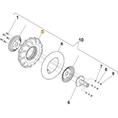 PNEUMATICO ORIGINALE STIGA - 118802877/0