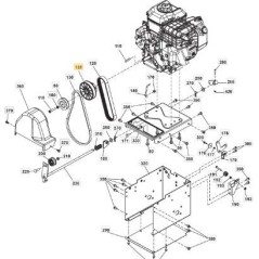 ORIGINAL STIGA PULLEY - 1812-2507-01