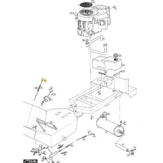 PARQUE ARRANQUE (-1999) STIGA ORIGINAL - 1134-2872-01 | Newgardenstore.eu