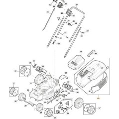 KIT BOLSA E 380 Li 40 ORIGINAL STIGA - 118811054/0 | Newgardenstore.eu