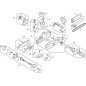 PCB AND ELECTRICAL PARTS CS 40 Li ORIGINAL STIGA - 118810952/0