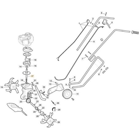 VITE SENZA FINE BGE 30 H ORIGINALE STIGA - 118805269/0 | Newgardenstore.eu