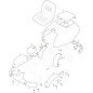 CRUSCOTTO KIT DX HYDRO VC GRIGIO NCS8000N ORIGINALE STIGA - 337120151/0
