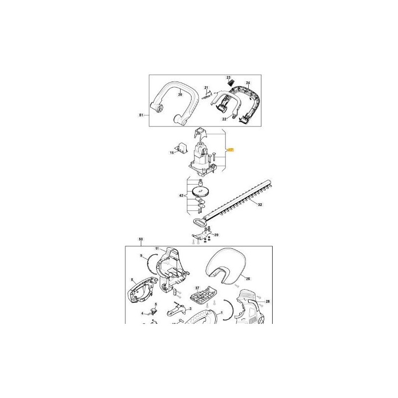 MOTEUR ORIGINAL STIGA 600W - 118800587/0