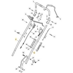 MONCONE MANICO DMxNP VNN ORIGINALE STIGA - 381007046/0