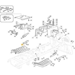 SOPORTE FIJACIÓN ESTRIBO LARGO VNN (TC) ORIGINAL STIGA - 325774805/0 | Newgardenstore.eu