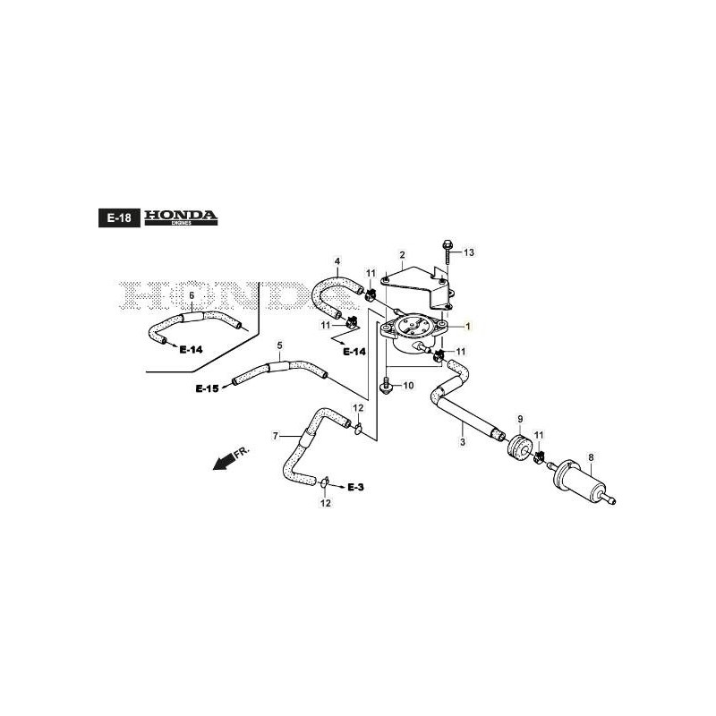ORIGINAL FUEL PUMP STIGA - 118551664/0