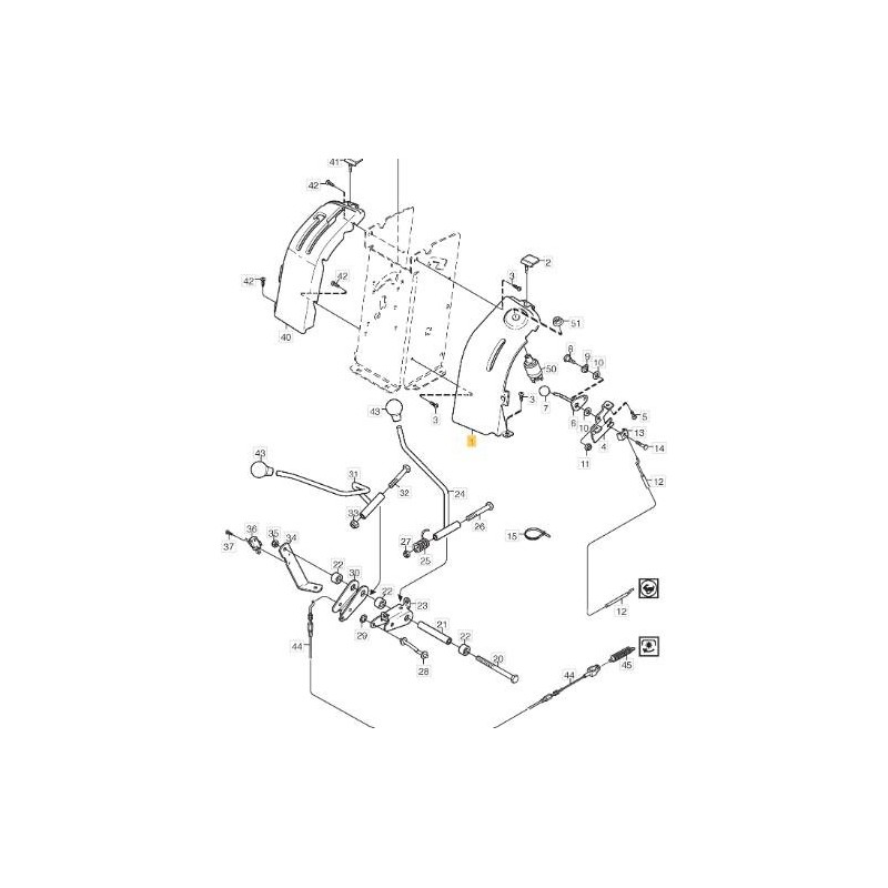 Armaturenbrett-Set SX MECC VC GRAU NCS8000N ORIGINAL STIGA – 337120154/0