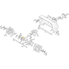 WORM GEAR ORIGINALE STIGA - 1811-3108-01 | Newgardenstore.eu