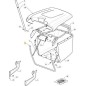 CADRE DE BOUCHE DE SAC ORIGINAL STIGA VNN MP 84C - 382800141/0